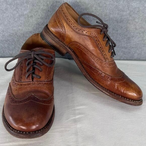 BedStu Women's sz 9.5 Lita Wingtip Oxford Workwear Classic Smart Casual Handmade - Picture 2 of 13